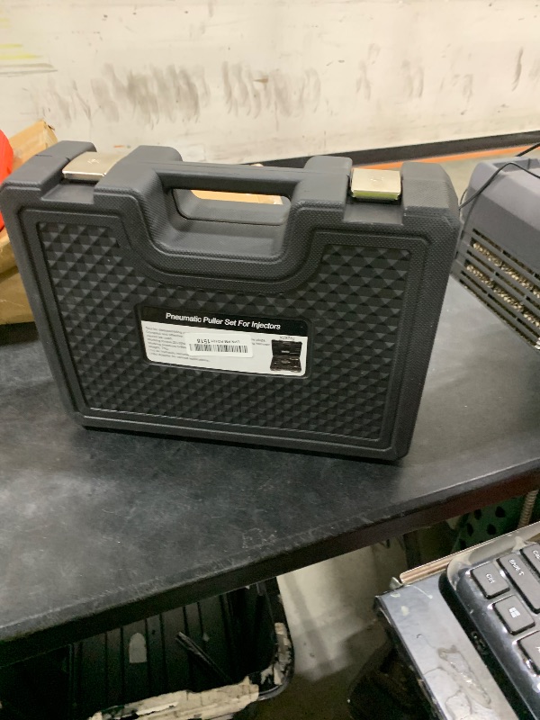 Photo 1 of Ntoauto Pneumatic Injector Puller - Heavy Duty Engine Puller Tool for Diesel & Gas Injectors, Universal Fit with Adapters (23pcs)