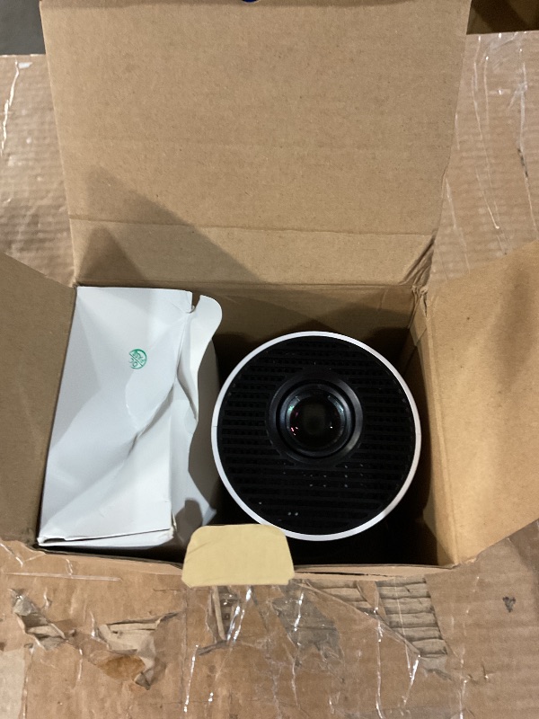 Photo 1 of [Built-in Apps & 2026 Upgraded] Mini Projector with WiFi 6 and Bluetooth 5.4 Support 4K 1080P Auto Keystone 180° Rotatable Projector Portable