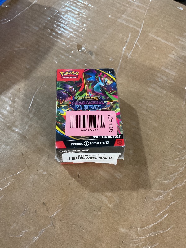 Photo 1 of *****(factory sealed)******Pokémon TCG: Mega Evolution—Phantasmal Flames Booster Bundle (6 Booster Packs)