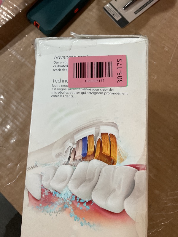 Photo 1 of ***MISSING PARTS***
***MINOR DAMAGE ***Philips Sonicare DiamondClean Smart 9500 Electric Toothbrush, Sonic Toothbrush with App, Pressure Sensor, Brush Head Detection, 5 Brushing Modes and 3 Intensity Levels, Rosegold, Model HX9923/61