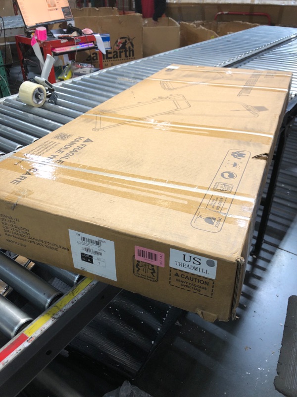 Photo 1 of ***FACTORY SEALED***Walking Pad Under Desk Treadmill with Incline, 2 in 1 Folding Treadmills for Home Small Office, 300 lbs Capacity, Portable Compact Walking Treadmill with Remote Control, LED Display and Apps