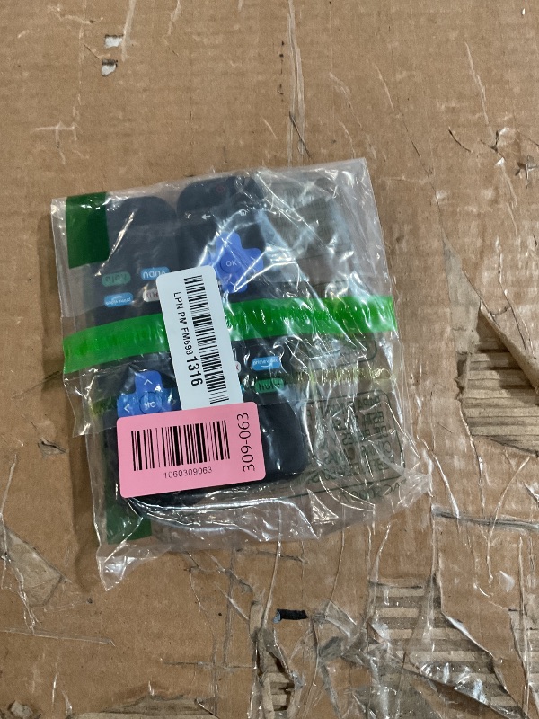 Photo 1 of (Pack of 2) Replaced Remote Control Only for Roku TV Compatible with TCL Roku/for Hisense Roku/for Insignia Roku/for Onn Roku TV/for Philips Roku Smart TVs (Not for Roku Stick and Box)