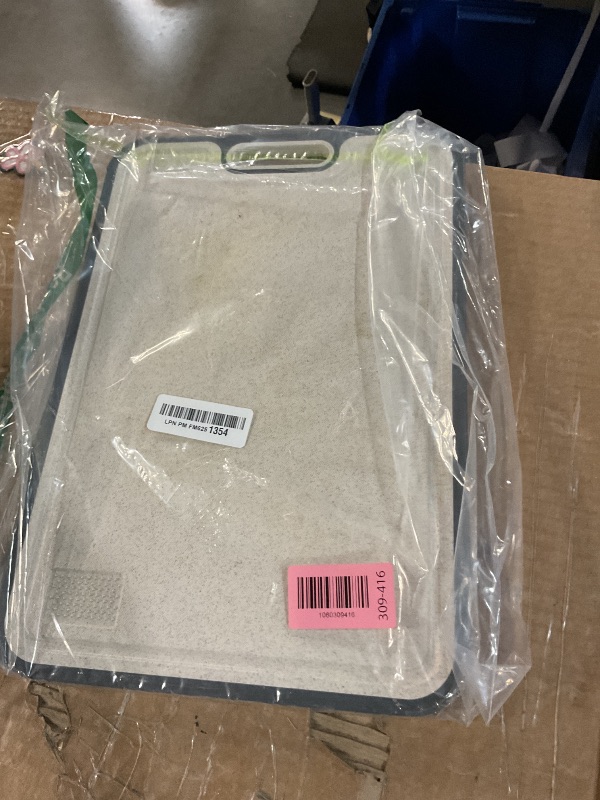 Photo 1 of ***SCRATCHES ***Titanium Cutting Board for Kitchen, Cutting Board Double Sided Food Grade, Pure Titanium/PP, Easy to Clean Large Size 16”×11”LPNPMFM6251354