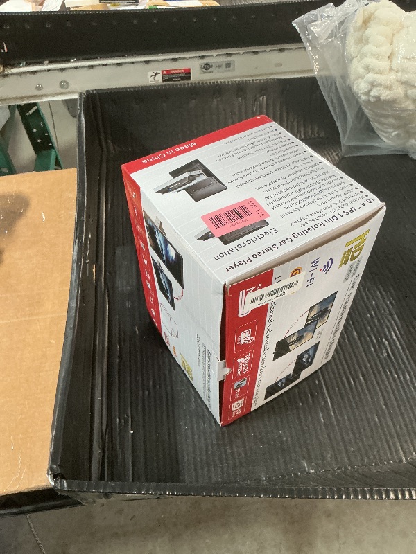 Photo 1 of [2G+64G] Single Din Android Car Stereo Rotatable 10.4 inch Vertical Touch Screen Radio with Carplay/Android Auto/EQ Audio/Bluetooth/SWC/FM RDS Radio +AHD Backup Camera