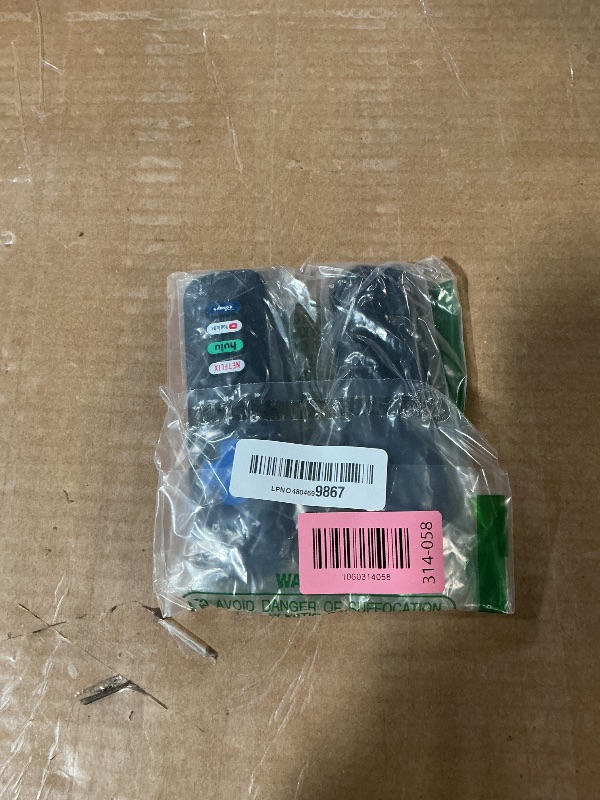 Photo 1 of (Pack of 2) Replacement Remote Control Only for Roku TV, Compatible for TCL Roku/Hisense Roku/Onn Roku/Sharp Roku/Element Roku/Westinghouse Roku/Philips Roku Smart TVs (Not for Roku Stick and Box)