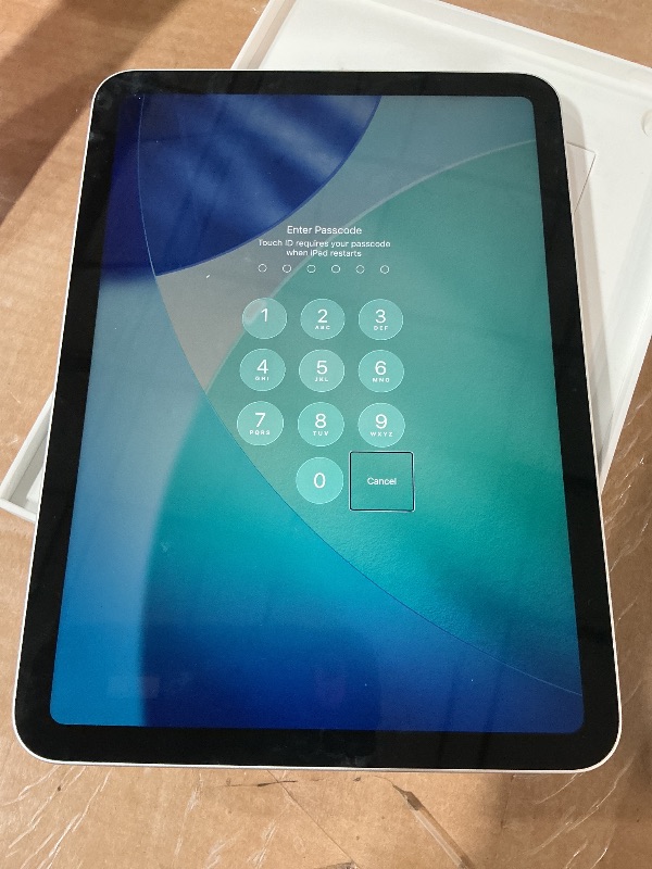 Photo 1 of ***IPAD PASSCODE LOCKED - STUCK IN ACCESSIBILITY MODE**
Apple iPad 11-inch: A16 chip, 11-inch Model, Liquid Retina Display, 256GB, Wi-Fi 6, 12MP Front/12MP Back Camera, Touch ID, All-Day Battery Life — Silver