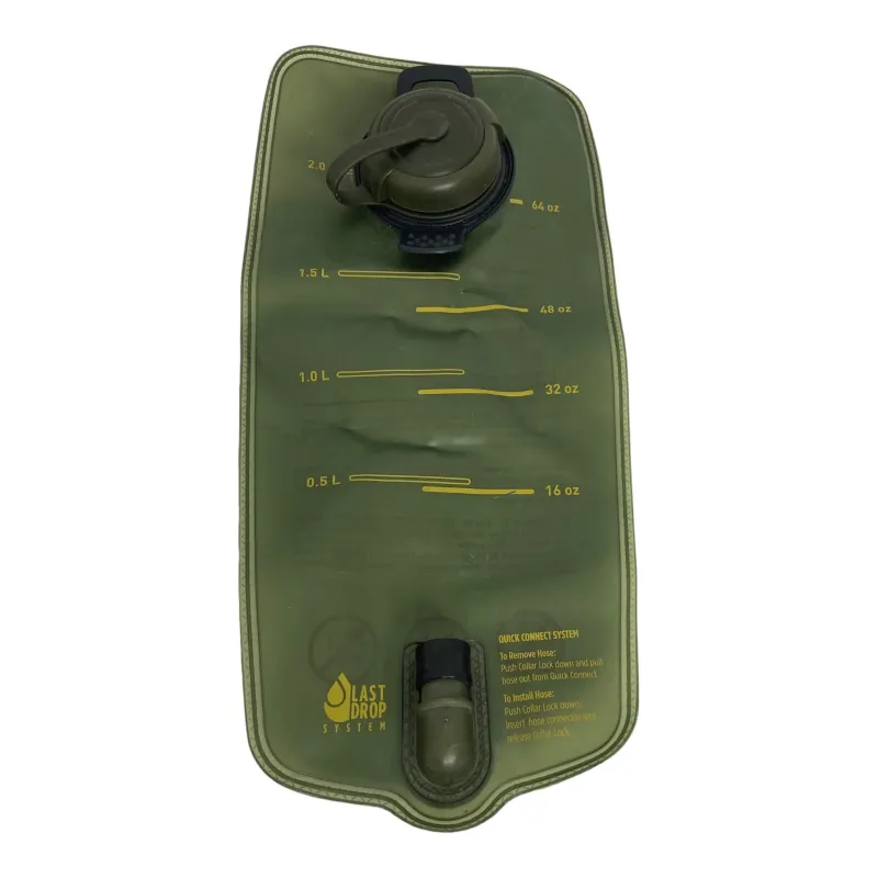 Photo 1 of  Outdoor Products Last Drop System 64 Ounce 2 Liter Water Bladder Blue EUC F2