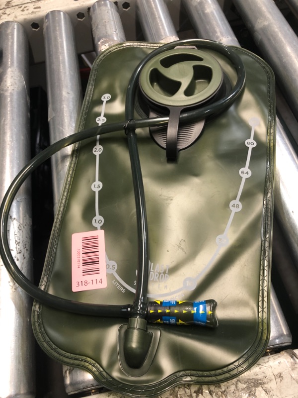 Photo 1 of  Outdoor Products Last Drop System 64 Ounce 2 Liter Water Bladder Blue EUC F2