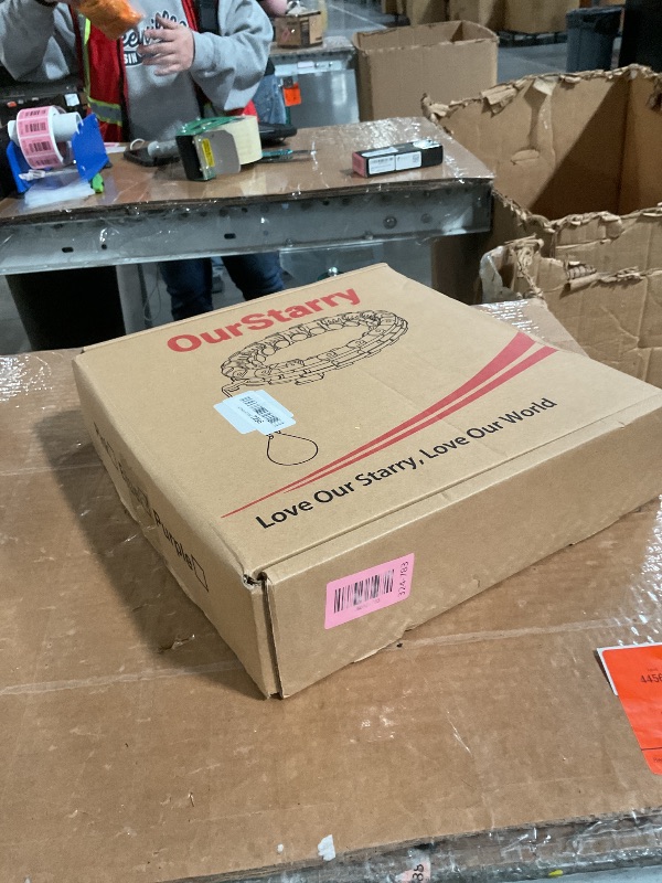 Photo 1 of ***MISSING PARTS***
OurStarry 34 Knots Weighted Workout Hoop Plus Size, Smart Waist Exercise Ring for Adults Weight Loss (34 Knots Blue)