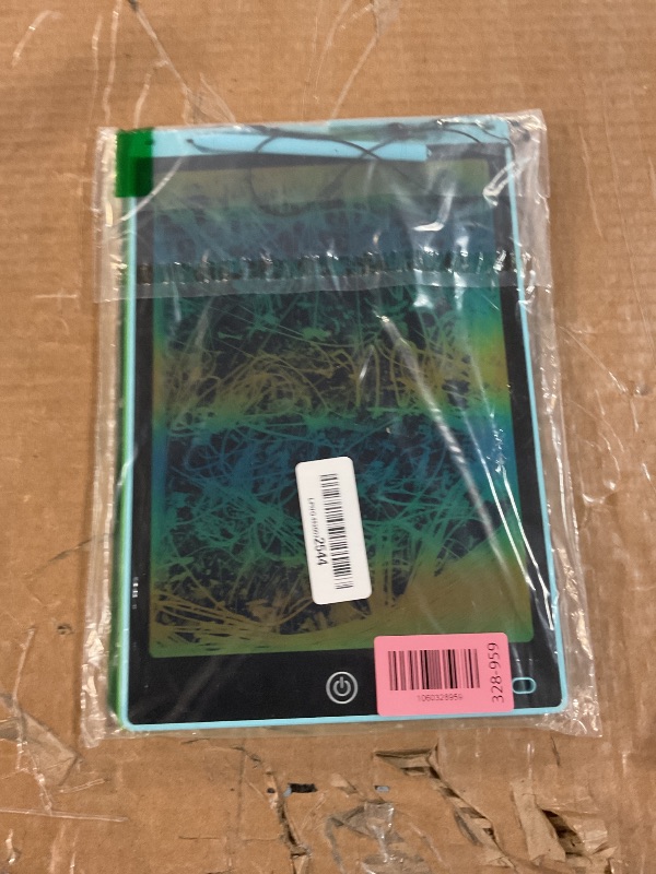 Photo 1 of [2 Pieces] 12 Inch LCD Colorful Writing Graphic Tablet, Erasable Drawing Board, Kids Gift, Graphic Board for Games for 3 4 5 6 7 Years (Blue & Green)