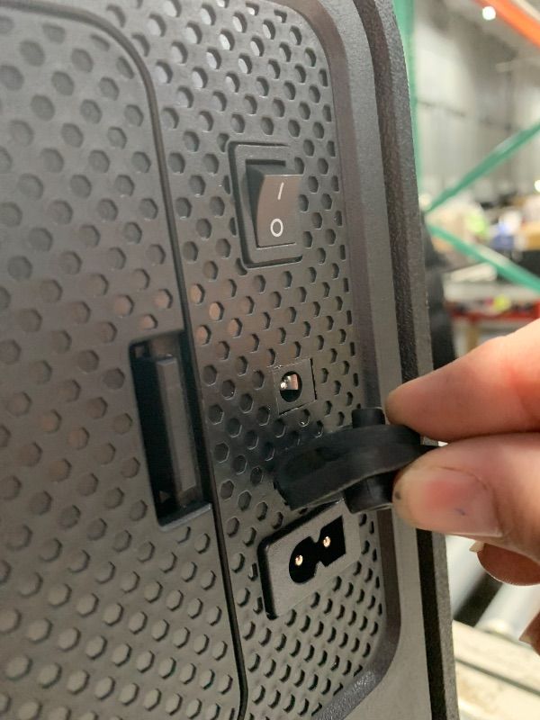 Photo 1 of ***DAMAGED - SEE NOTES/PICTURES***Monster Vision 2 | Portable Entertainment System with 15.6" 1080p Display & 60W Speakers | up to 25 Hours of Playtime | Dual HDMI Ports | Includes 3ft USB-C to HDMI Cable | Portable TV