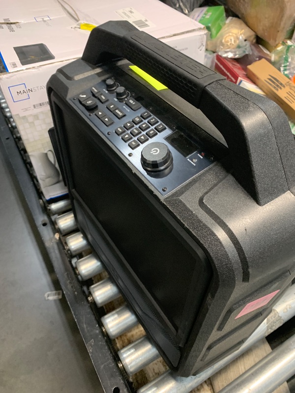 Photo 1 of ***DAMAGED - SEE NOTES/PICTURES***Monster Vision 2 | Portable Entertainment System with 15.6" 1080p Display & 60W Speakers | up to 25 Hours of Playtime | Dual HDMI Ports | Includes 3ft USB-C to HDMI Cable | Portable TV