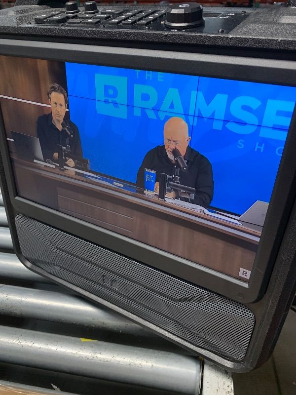 Photo 1 of ***DAMAGED - SEE NOTES/PICTURES***Monster Vision 2 | Portable Entertainment System with 15.6" 1080p Display & 60W Speakers | up to 25 Hours of Playtime | Dual HDMI Ports | Includes 3ft USB-C to HDMI Cable | Portable TV