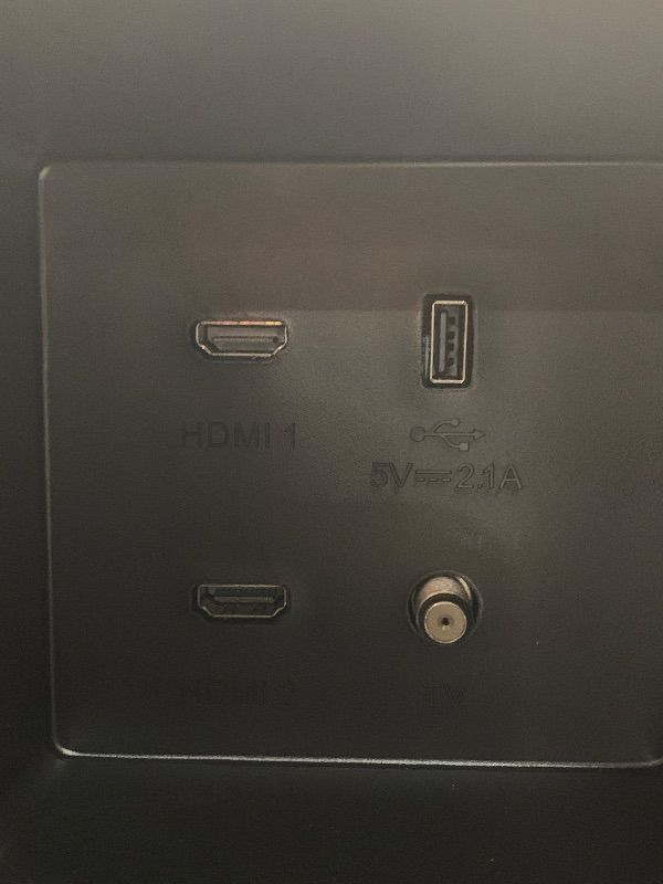 Photo 1 of ***DAMAGED - SEE NOTES/PICTURES***Monster Vision 2 | Portable Entertainment System with 15.6" 1080p Display & 60W Speakers | up to 25 Hours of Playtime | Dual HDMI Ports | Includes 3ft USB-C to HDMI Cable | Portable TV