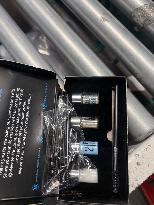 Photo 1 of ***MISSING PARTS***
Eyebrow and Lash Lamination Kit | At Home DIY and Salon Use | 2in1 Professional Brow Lamination Kit and Lash Lift | Instant Lift For Fuller Eye Brows and Longer Eyelashes