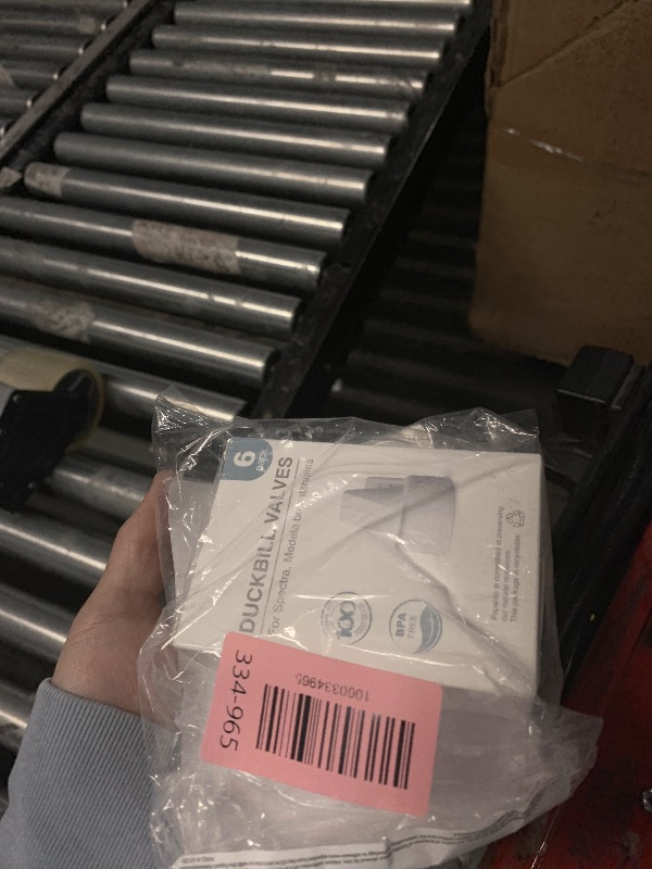 Photo 1 of [6-Count] Papablic Duckbill Valves, Replacement Milk Valves Compatible with Spectra S1 S2 & Medela Breast Pumps Parts Accessories, BPA & DEHP Free, Food-Grade Silicone, Easy to Clean, White