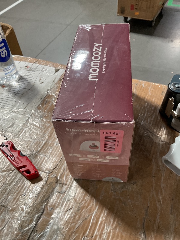 Photo 1 of ***FACTORY SEALED***
Momcozy M5 Smart APP Controlled Wearable Breast Pump, Hands-Free Wireless Electric Pump, 3 Modes 9 Suction Levels, BPA-Free, Portable Lightweight, 24mm Flange, 2-Pack Cozy Red