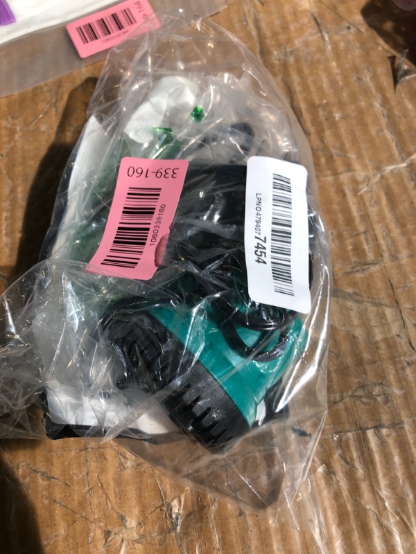 Photo 1 of ** missing extra adapter/pieces**
Upettools Submersible Water Pump, Ultra Silence Circulation Multifunctional Water Pump with Handle for Pond, Aquarium, Hydroponics, Fish Tank Fountain with 4.6ft (1.4M) Power Cord(66GPH,5W) Green