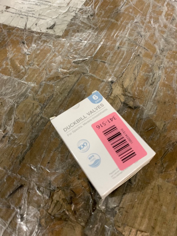 Photo 1 of [6-Count] Papablic Duckbill Valves, Replacement Milk Valves Compatible with Spectra S1 S2 & Medela Breast Pumps Parts Accessories, BPA & DEHP Free, Food-Grade Silicone, Easy to Clean, White