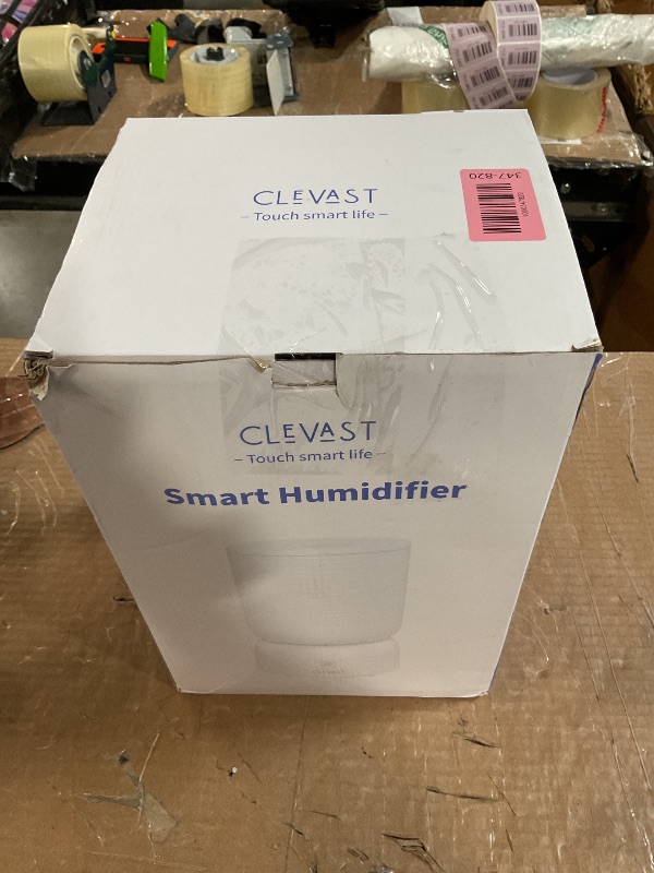 Photo 1 of ***MISSING PARTS***
CLEVAST Smart Humidifiers for Bedroom Quiet Operation for Baby Nursery, Home, Office, Room