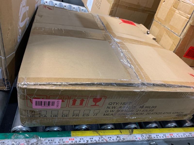View 2 of ***FACTORY SEALED***Artan Balance Dance Floor Tiles 3.5x3.5 ft - 4 Interlocking Dance Floor Tiles for Ballet, Tap, Jazz, and Irish Dance | Portable Dance Floor Tiles for Indoor Dance Flooring – Mahogany