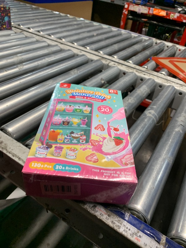 Photo 1 of ***FACTORY SEALED***20 PCS Miniature Drink Marker Kit, Miniature Food Toys, Kitchen Pretend Food DIY Crafts Kits for Kids Ages 8-12, Girls Gift for Christmas, Birthday, Collectors, Resin Play, NOT Edible