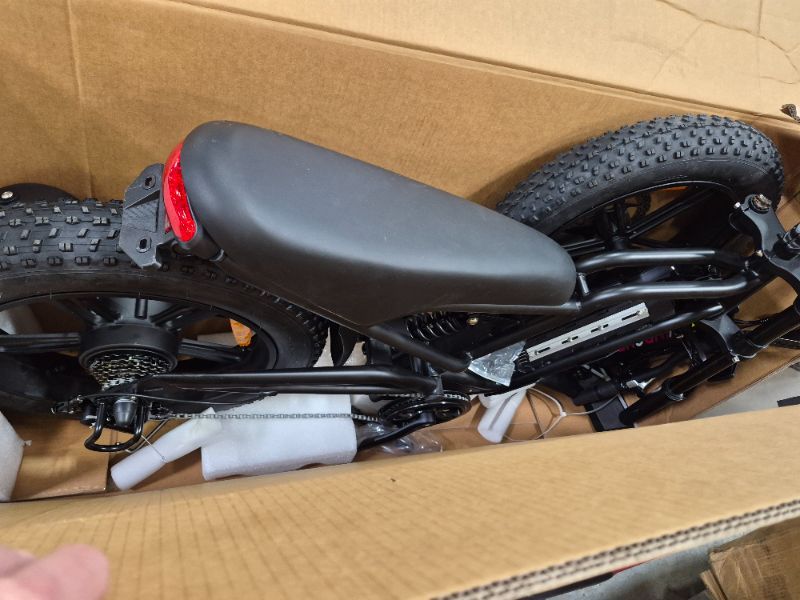 Photo 1 of ***FACTORY SEALED***Windone E2 Electric Bike for Adults, Full Suspension, 48V13Ah Removable Battery, Up to 28MPH & 46.6Miles (PAS), 1000W Peak Ebike with All-Terrain 4.0" Fat Tires, UL Certified, Moped E-Bike