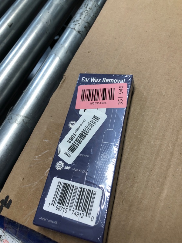 Photo 1 of ***FACTORY SEALED***LEIPUT Ear Wax Removal - Earwax Remover Tool with 8 Pcs Ear Set - Ear Canal Cleaner with 1080P Camera - FSA HSA Eligible - Ear Cleaning Kit with 6 Ear Spoon - Ear Camera for iOS & Android (Black)