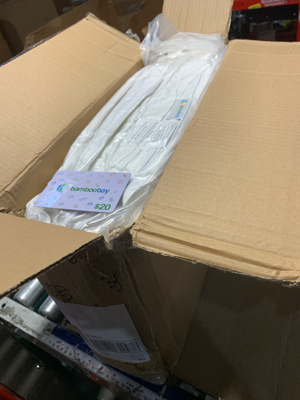 Photo 1 of ***FACTORY SEALED***Bamboo Bay All Season King Size Comforter, 100% Viscose Made from Bamboo, Soft Quilted Down Alternative Duvet Insert with Corner Tabs, Breathable Cooling Bedding, 94 x 104 Inch