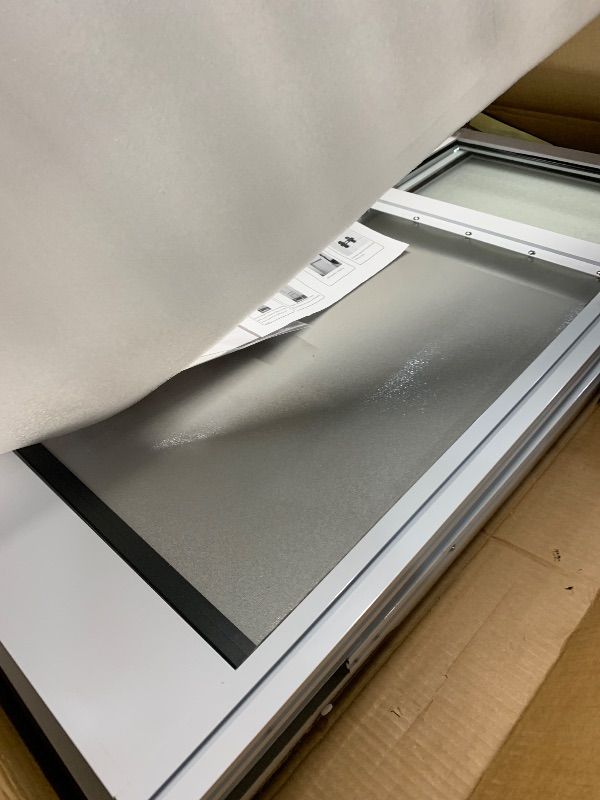 Photo 1 of ***FACTORY SEALED***XLarge Dog Door for Sliding Glass Doors, Adjustable 75.39"-81.3" Slider Height, Extra Large Dog Door for Sliding Door, All-Metal Framed & Tempered Glass Lockable Panel Can Slide Up and Down