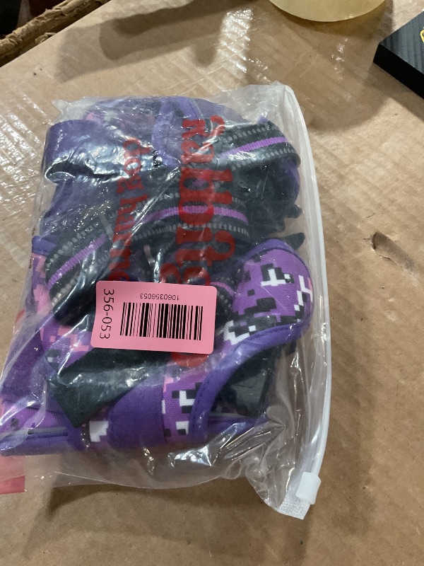 Photo 1 of ***DAMAGED - SEE NOTES/PICTURES*** rabbitgoo Tactical Dog Harness for Large Dogs, No Pull Military Service Vest with Handle & Molle, Easy Control for Training Walking, Adjustable Reflective Straps, Purple Camo, L
