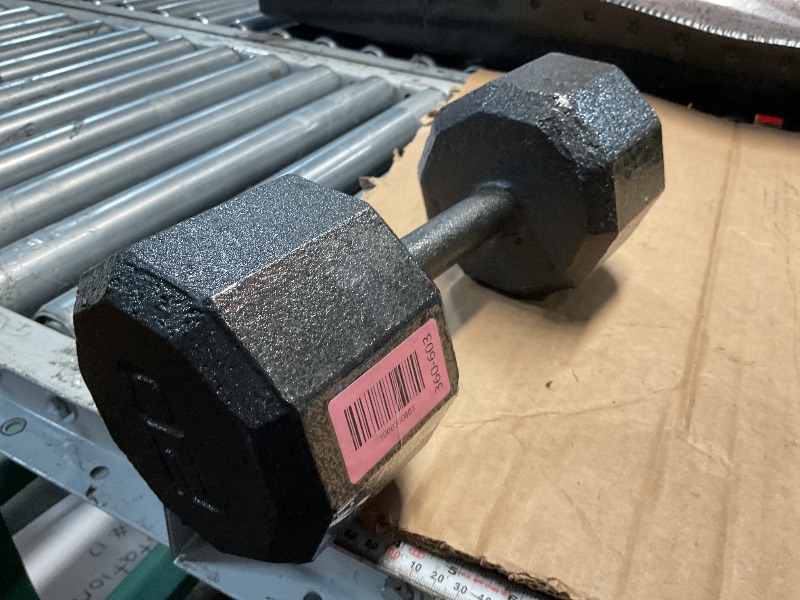 Photo 1 of ***STOCK PHOTO REFERENCE ONLY***
CAP Barbell 25 LB Coated Hex Dumbbell Weight, New Edition
