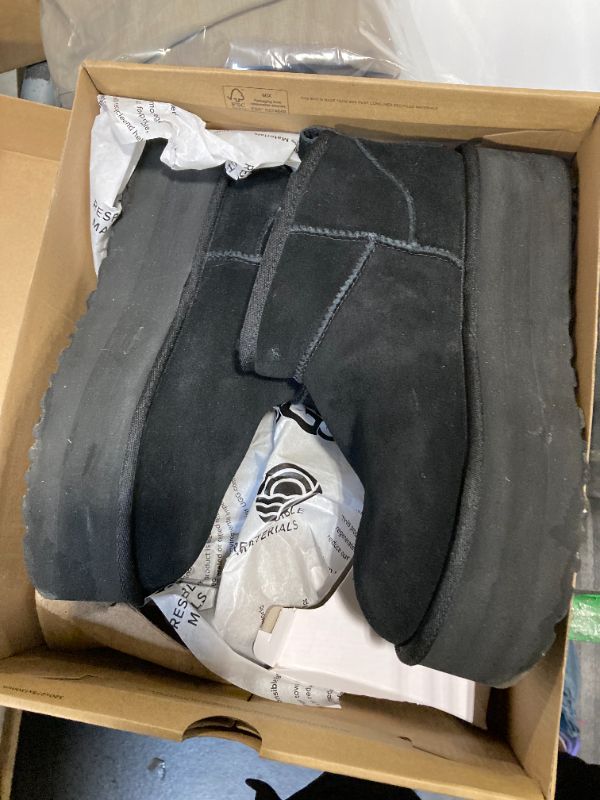 Photo 1 of ***USED*** UGG Women's Classic Ultra Mini Platform Boot, Black, 8
