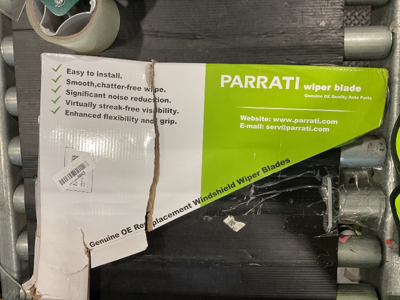 Photo 1 of ***MISSING 1***OEM QUALITY 24" + 18" PARRATI Premium All-Season Bright Red Windshield Wiper Blades***MISSING 1***