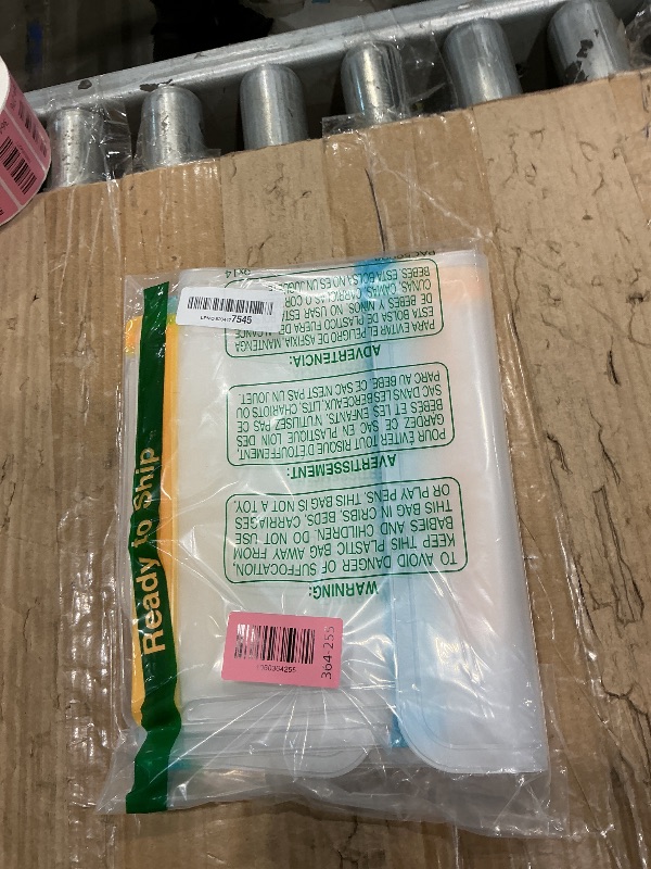 Photo 1 of 10 Pack Dishwasher Safe Reusable Bags, Leakproof Reusable Freezer Bags, BPA Free Food Storage Bags for Lunch Marinate Food Travel - 3 Gallon 3 Snack 4 Sandwich Bags