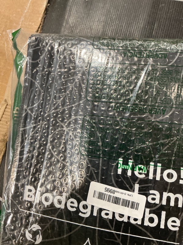 Photo 1 of 100% Compostable & Biodegradable Clear Poly Bags – Kipulu™ Eco Friendly Solution to Reduce Waste (11 x 15-100 unit)