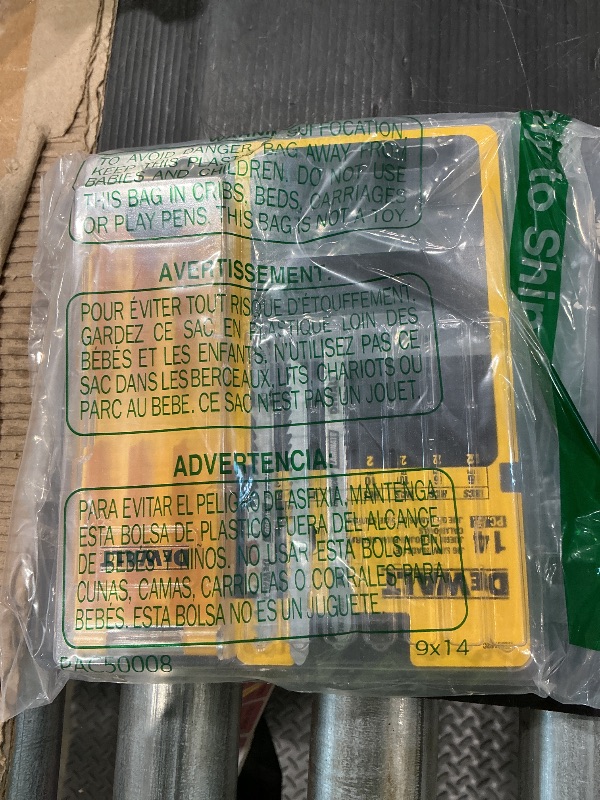 Photo 1 of ***READ CLERK NOTES*** DEWALT Jigsaw Blades Set with Case, T-Shank, 14-Piece (DW3742C)