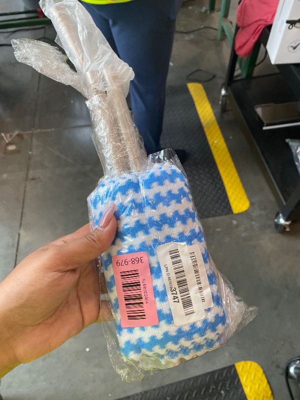 Photo 1 of *UNTESTED*
Snap Grip Mini Mop,Convenient Cloth Changing Mini Mop,Retractable Gap Dust Cleaner Flat Mops with Locking Head &Sweeping Cloths,?1mop + 5random Color Rags (Purple)