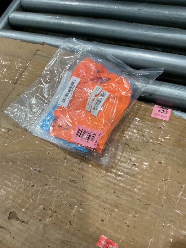 Photo 1 of 10Leccion 2 Pack Inflatable Arm Floaties for Toddlers, Blow up Water Wings for Kids, Swimming Arm Bands Floatation for Children and Adults 30-150LBS(Blue and Orange)