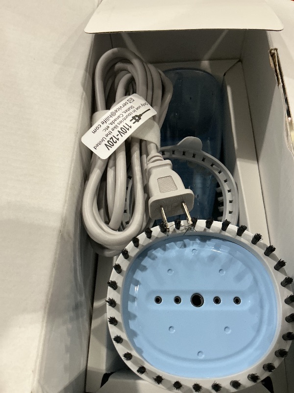 Photo 1 of *minor damage*  HiLIFE Steamer for Clothes, 1100W Clothes Steamer, Fast Wrinkle Removal with Large 300ml Tank, Ideal for All Fabrics, Easy to Use, Compact and Portable Travel Garment Steamer