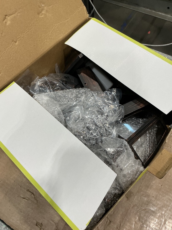 Photo 1 of *UNTESTED*
Dynaming 4 Pack Solar Flame Post Lights Outdoor, Solar Powered Lamps Fence Post Cap Lights, Flickering Flame LED Lantern Waterproof for Garden Deck Patio, Fit 4x4, 5x5 or 6x6 Wooden Posts, Bronze