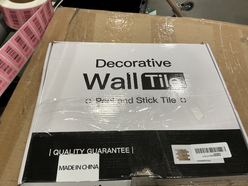 View 3 of Art3d 10-Pack Peel and Stick Wall Tile for Backsplash, Stick on Stone Tile for Kitchen Bathroom Fireplace Vanitity in Stone Beige