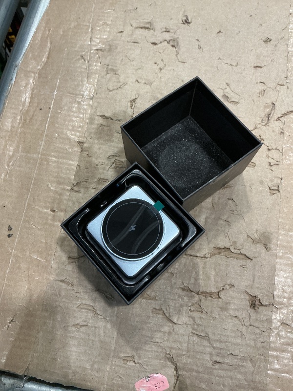 Photo 1 of ?2026 Upgraded?Wireless Charger 3 in 1, Foldable Wireless Charging Station with Night Light for Apple MagSafe Charger, Travel Magnetic Charger Stand, Nightstand Fast 15W Charging Station (20W Adapter)