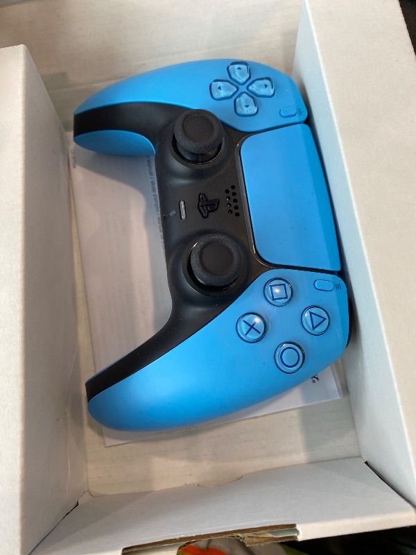 Photo 1 of **UNTESTED**
PlayStation DualSense™ Wireless Controller – Starlight Blue - For PS5, PC, MAC & Mobile
