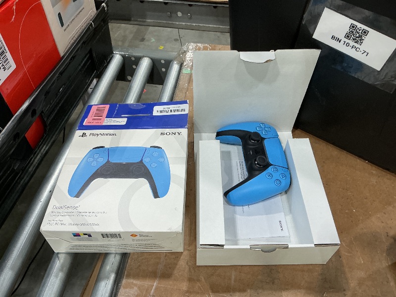 Photo 1 of **UNTESTED**
PlayStation DualSense™ Wireless Controller – Starlight Blue - For PS5, PC, MAC & Mobile