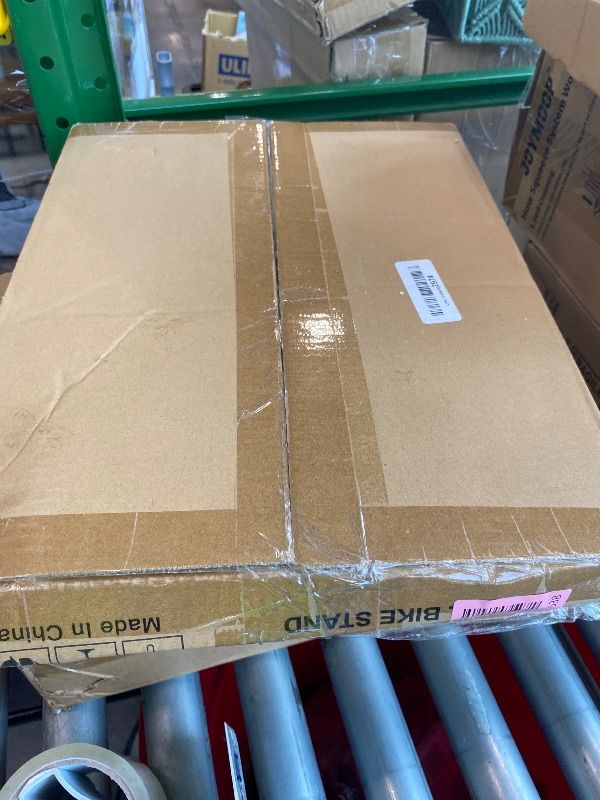 Photo 1 of *MISSING PARTS - See Clerk Notes*
Sttoraboks Vertical Bike Stand, Freestanding Bike Rack Garage Storage Upright Bicycle Floor Stand Indoor Bike Holder with Adjustable Height for Garage & Apartment - for Wheels Sizes up to 29”