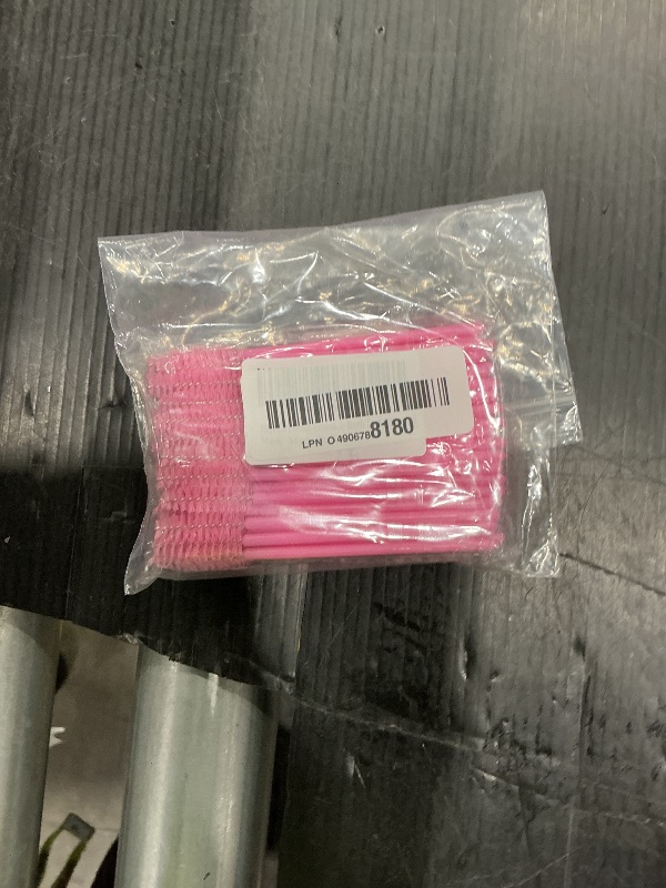 Photo 1 of ** brush only**
300 PCS Eyelash Extension Supplies Kit Disposable Micro Swab Brush Eyebrow Spoolies Lip Stick Brush Mascara Wand Applicator Makeup Brush Tool (Pink Sets)