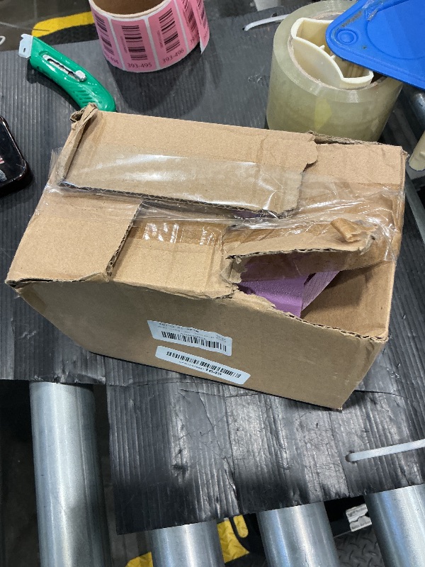 Photo 1 of *MISSING PARTS UNKNOWN*
HOSDZOU 10 Pack Leather Wedding Candy Gift Bags with Handle Reusable Party Favor Boxes for Weddings, Baby Showers, Birthday, Weddings,Christmas, Halloween (Purple, Large)