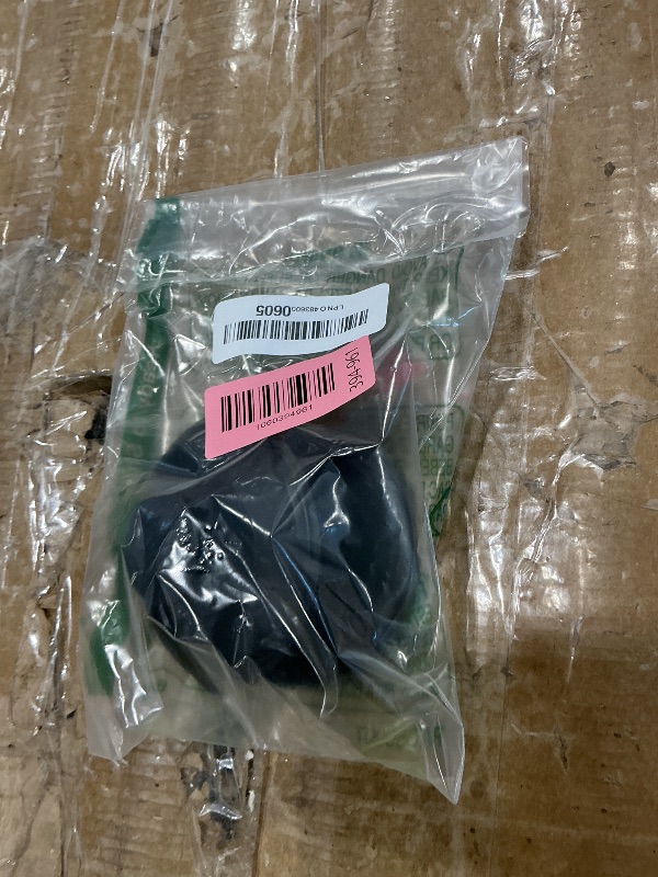 Photo 1 of (2 Pack) Exact Replacement for InSinkErator STP-PL/STPPL Black Rubber Sink Stopper for Garbage Disposal – Compatible with Standard 3-1/2" Drains from Kohler, Waste King, Whirlpool, and More