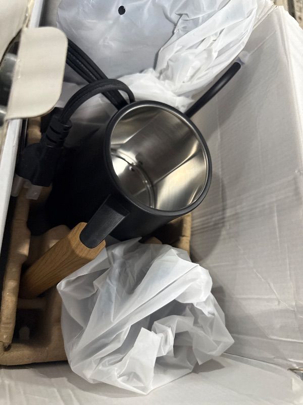 Photo 1 of !!WATER TEP NOT ACCURET!!! FINAL SALE!!!!!!!
Turin Electric Pour Over Kettle | 600ml Stainless Steel Gooseneck Kettle with Precise Temperature Control, Rapid Heating, and Ergonomic Handle
